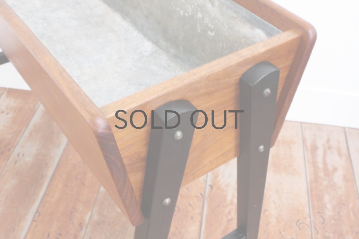 画像5: 北欧ヴィンテージ/デンマーク チークプランター No.2 (5)