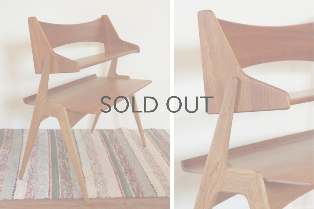 画像3: デンマーク製　チーク　スモールラック (3)