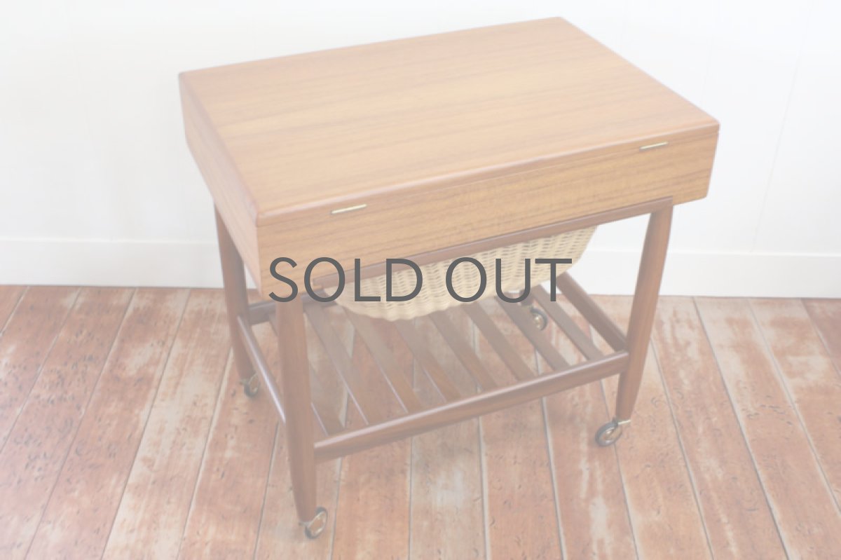 画像5: 北欧ヴィンテージ/デンマーク ソーイングキャビネット (5)