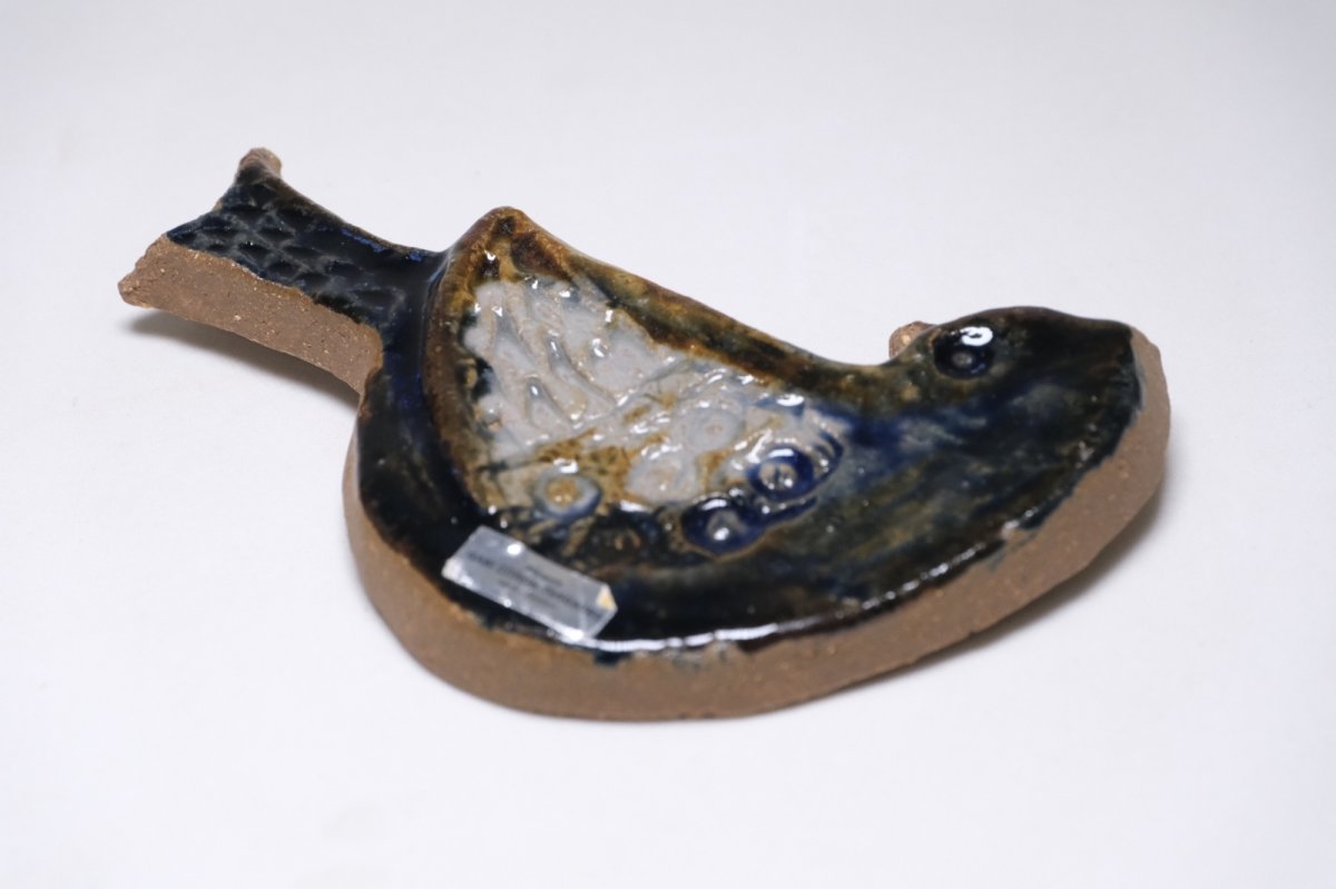 画像5: スウェーデン/Gabi Citron Tengborg/ガビ・シトロン・テンボルグ/陶板/小鳥/No.1 (5)