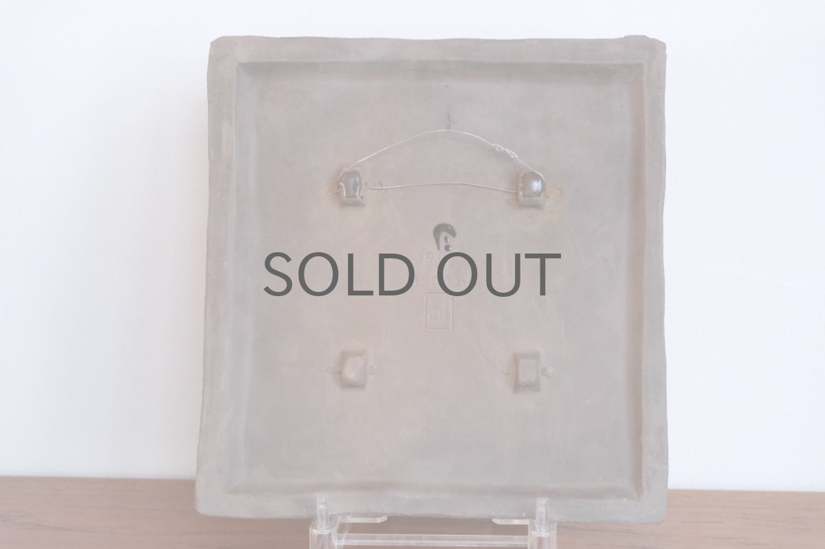 画像8: スウェーデン/Jie gantofta/ジィガントフタ/ホワイトチューリップ陶板/ホワイト (8)