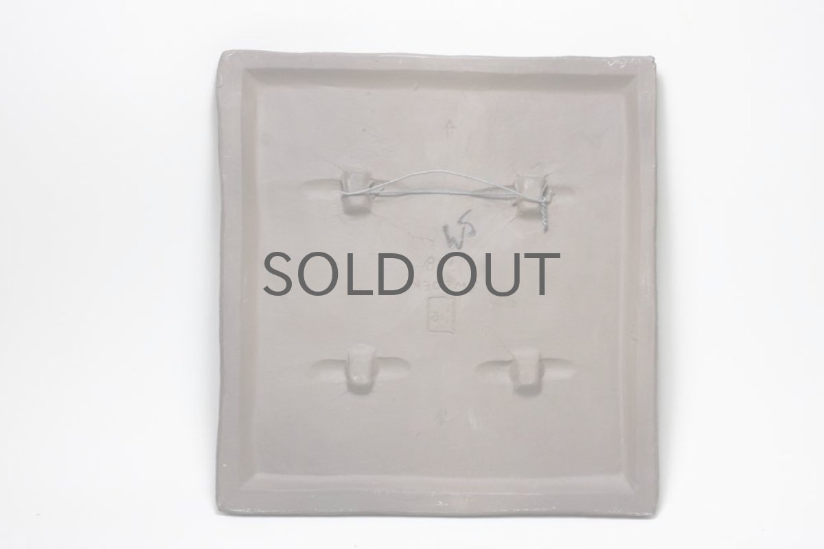 画像5: ビンテージ北欧雑貨/Jie gantofta/ジィ ガントフタ/ブルーチューリップ陶板の壁掛け  (5)