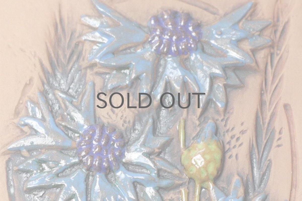 画像2: スウェーデン／Jie gantofta／ジィ　ガントフタ／ミニ陶板／Blaklint (2)