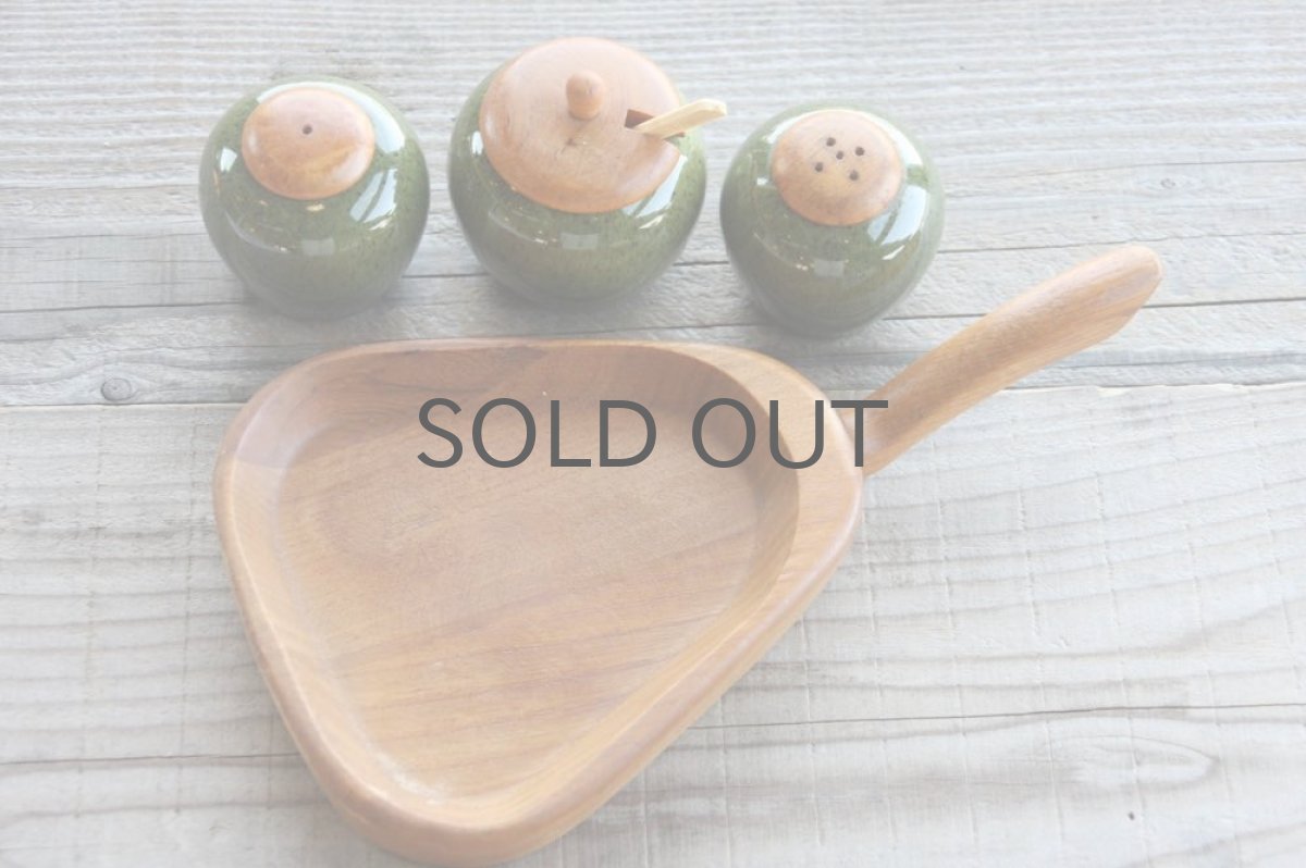 画像4: Jie/ジィ  スパイスポットセット チークトレー付 グリーン (4)