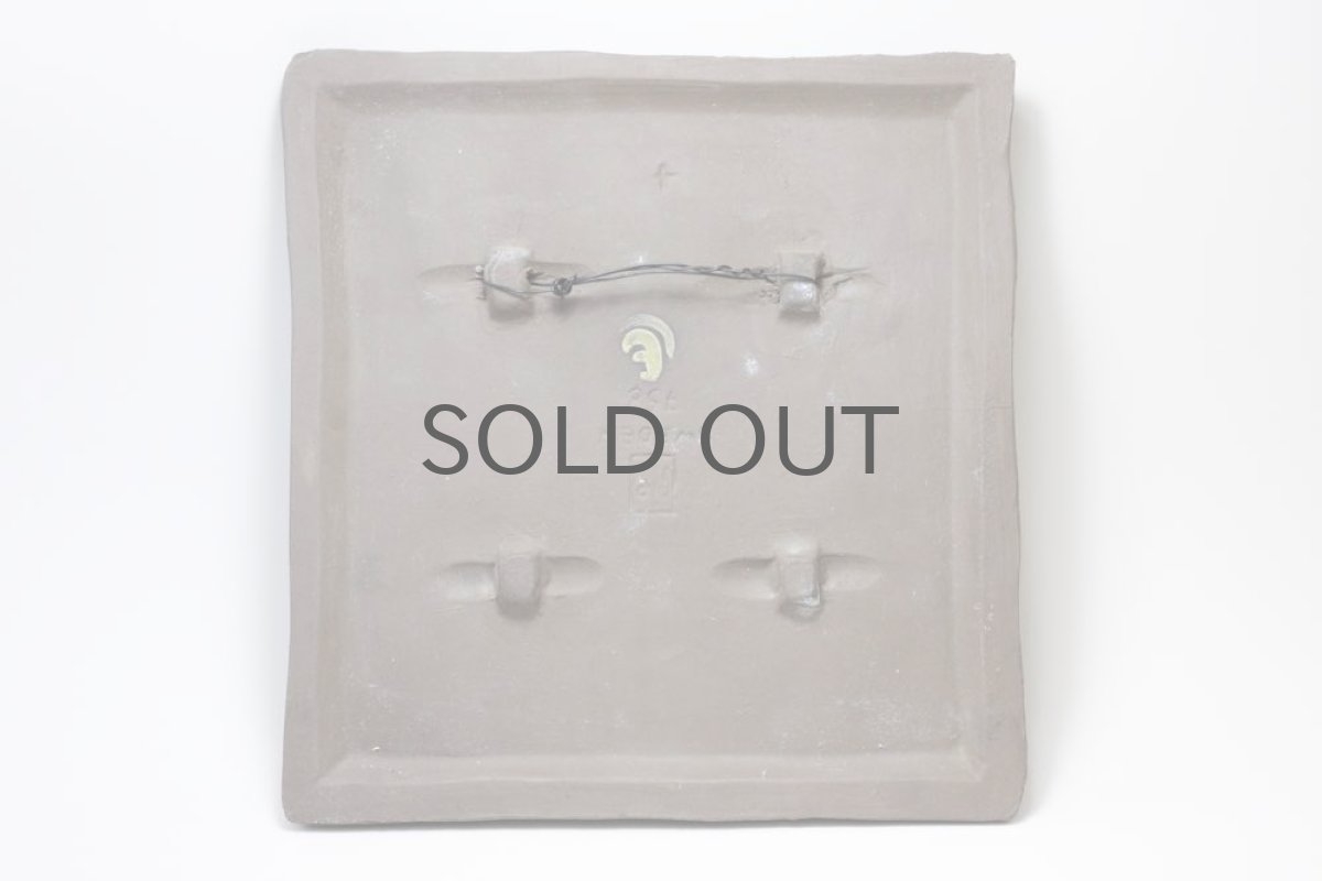 画像3: Jie gantofta/ジィ　ガントフタ/ホワイトチューリップ陶板の壁掛け  (3)