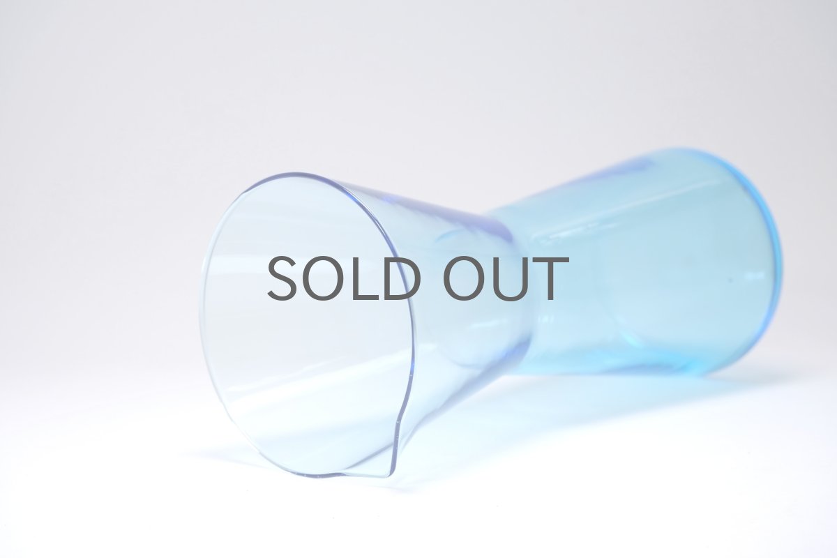 画像3: ビンテージ北欧雑貨/Kaj Franck/カイ・フランク/1610/カラフェ/Nuutajarvi/ヌータヤルヴィ/ターコイズブルー (3)