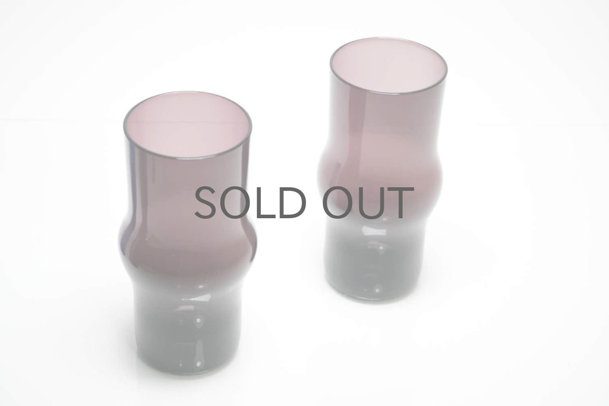 画像2: ビンテージ北欧雑貨/Kaj Franck/カイ・フランク/1711/タンブラー/Nuutajarvi/ニュータヤルヴィ/パープル (2)
