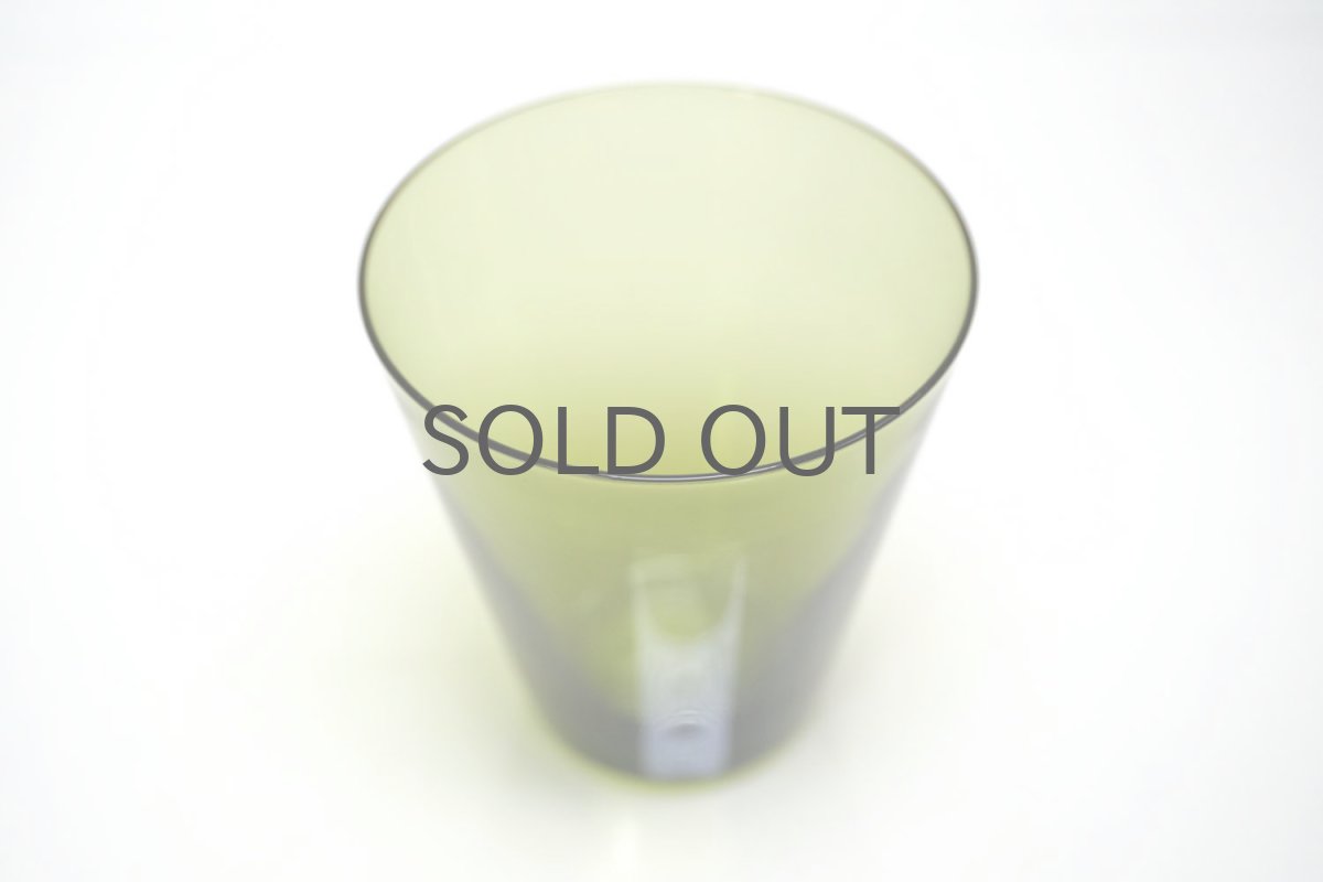 画像2: ビンテージ北欧雑貨/Kaj Franck/カイ・フランク/2744/タンブラー/Mサイズ/Nuutajarvi/ニュータヤルヴィ/オリーブ (2)