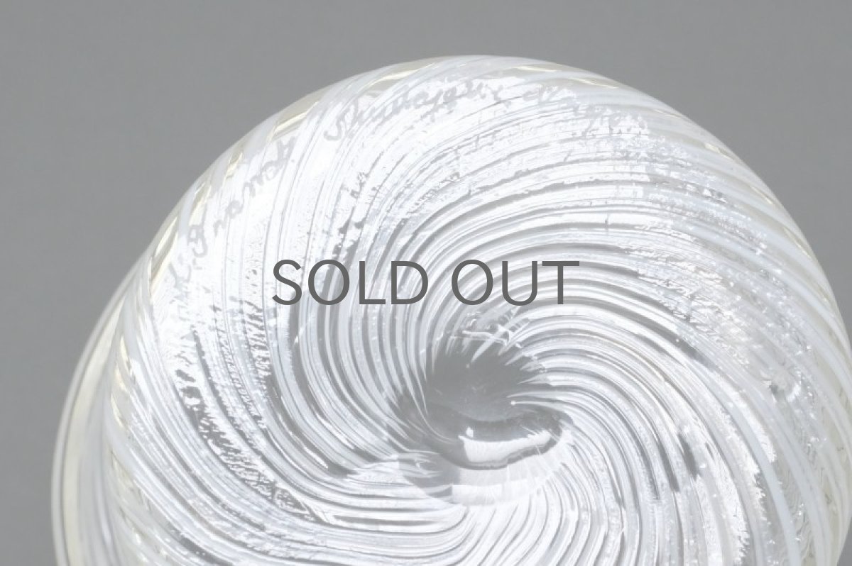 画像7: ビンテージ北欧雑貨/Kaj Franck/カイ・フランク/アートオブジェクト/KF279/フィリグリーガラス/ホワイト (7)