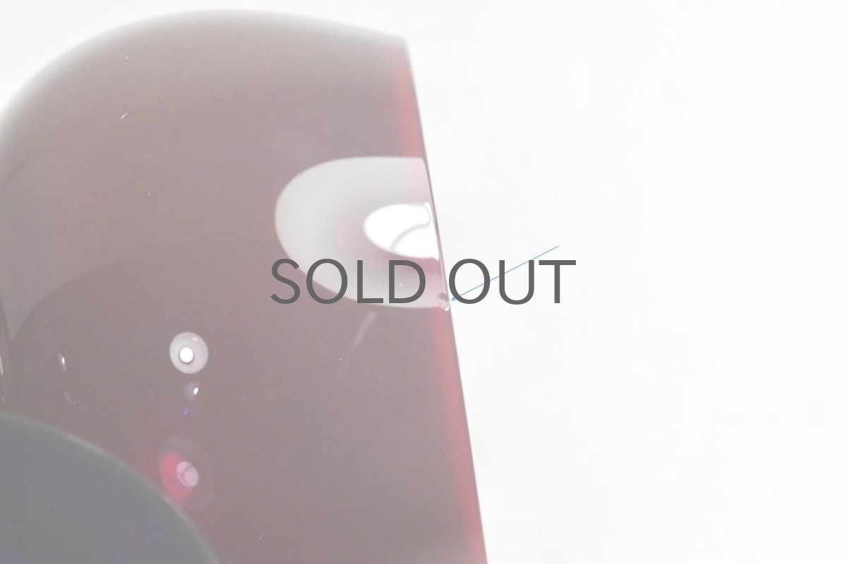 画像3: ビンテージ北欧雑貨/Kaj Franck/カイ・フランク/Wineglass 1111/Nuutajarvi/ヌータヤルヴィ/ワイングラス/レッド (3)