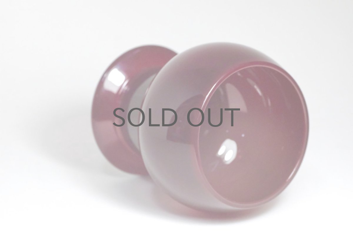 画像2: ビンテージ北欧雑貨/Kaj Franck/カイ・フランク/Wineglass 1111/Nuutajarvi/ヌータヤルヴィ/ワイングラス/レッド (2)