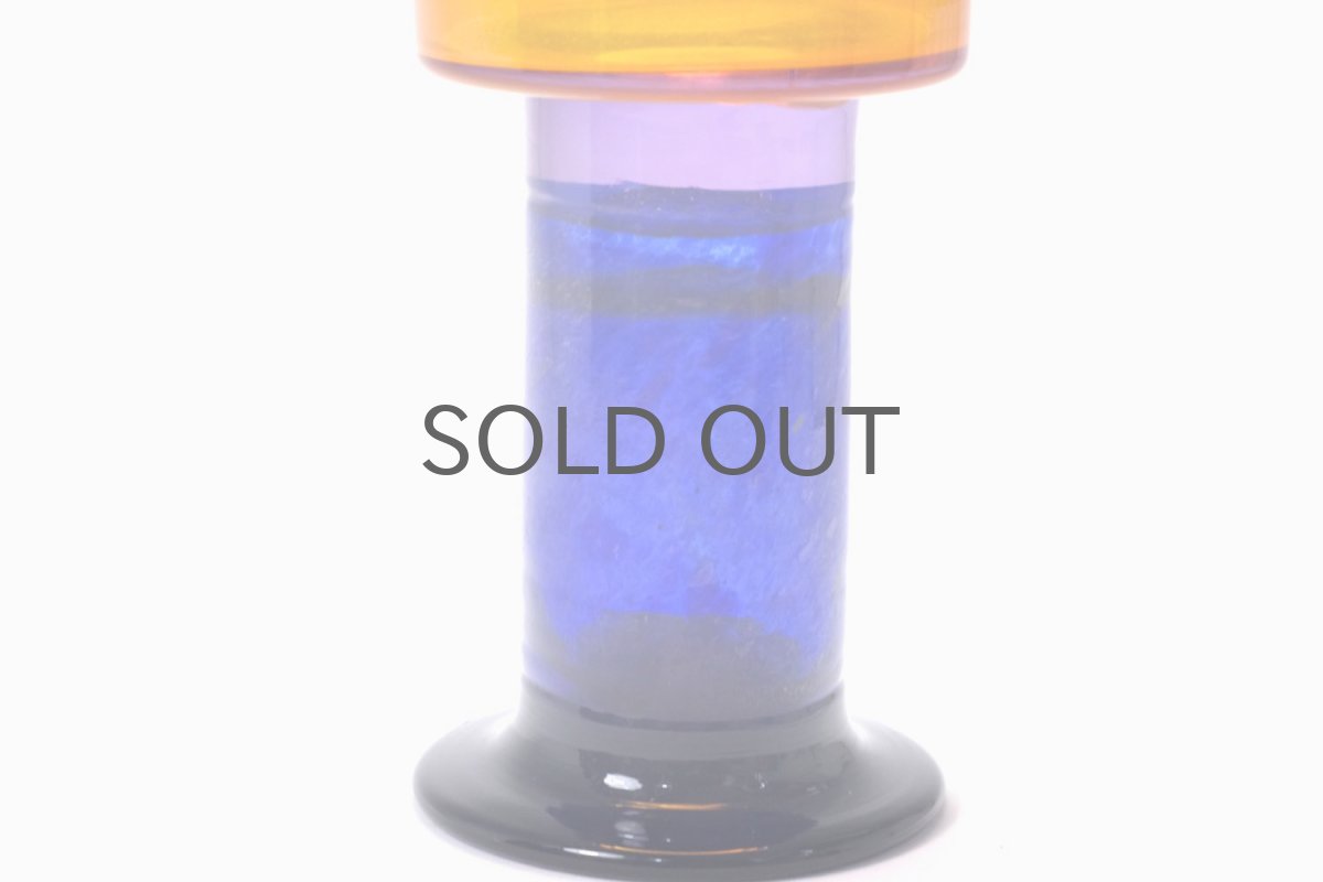 画像3: ビンテージ北欧雑貨/Kaj Franck/カイ・フランク/Pokaali/ゴブレット/KF486/Nuutajarvi/ヌータヤルヴィ/オレンジ (3)