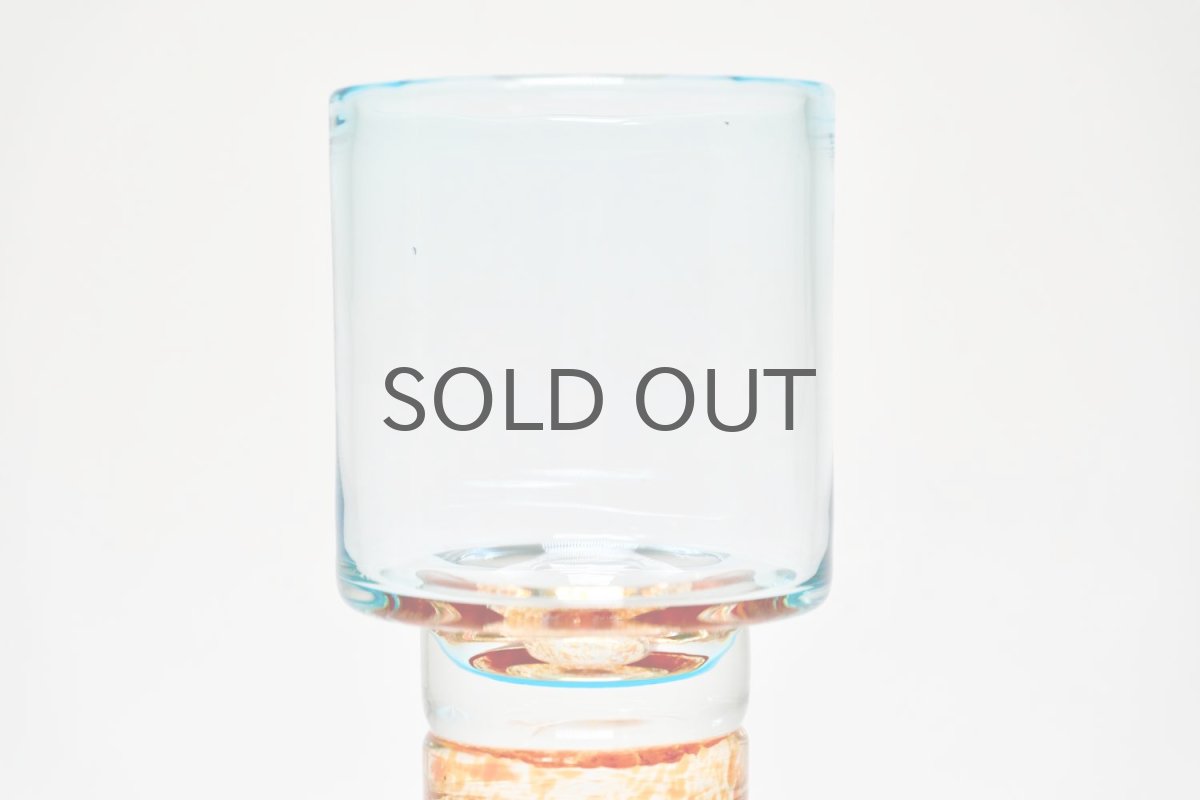 画像2: ビンテージ北欧雑貨/Kaj Franck/カイ・フランク/Pokaali/ゴブレット/KF486/Nuutajarvi/ヌータヤルヴィ/ペールブルー (2)