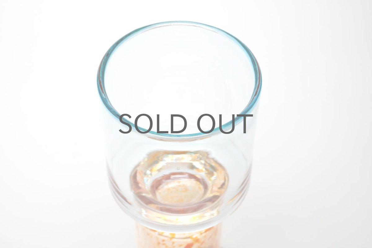 画像4: ビンテージ北欧雑貨/Kaj Franck/カイ・フランク/Pokaali/ゴブレット/KF486/Nuutajarvi/ヌータヤルヴィ/ペールブルー (4)