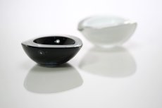 画像5: ビンテージ北欧雑貨/Kaj Franck/カイ・フランク/Nuutajarvi/ニュータヤルヴィ/KF211/Chestnut bowl/Black/No.1 (5)