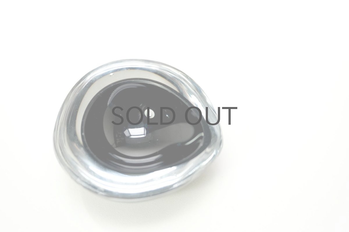 画像3: ビンテージ北欧雑貨/Kaj Franck/カイ・フランク/Nuutajarvi/ニュータヤルヴィ/KF211/Chestnut bowl/Black/No.1 (3)