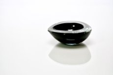 画像1: ビンテージ北欧雑貨/Kaj Franck/カイ・フランク/Nuutajarvi/ニュータヤルヴィ/KF211/Chestnut bowl/Black/No.1 (1)