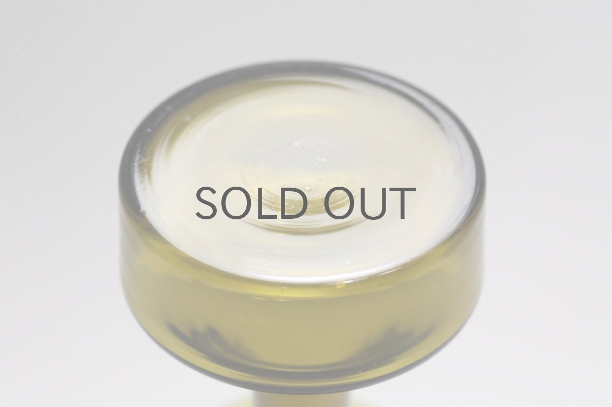 画像5: ビンテージ北欧雑貨/Kaj Franck/カイ・フランク/KF245/Nuutajarvi/ヌータヤルヴィ/ベース/オリーブ (5)