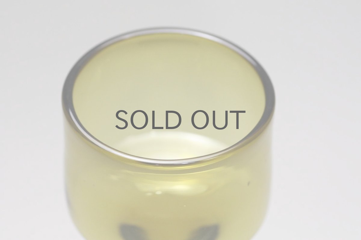 画像4: ビンテージ北欧雑貨/Kaj Franck/カイ・フランク/KF245/Nuutajarvi/ヌータヤルヴィ/ベース/オリーブ (4)