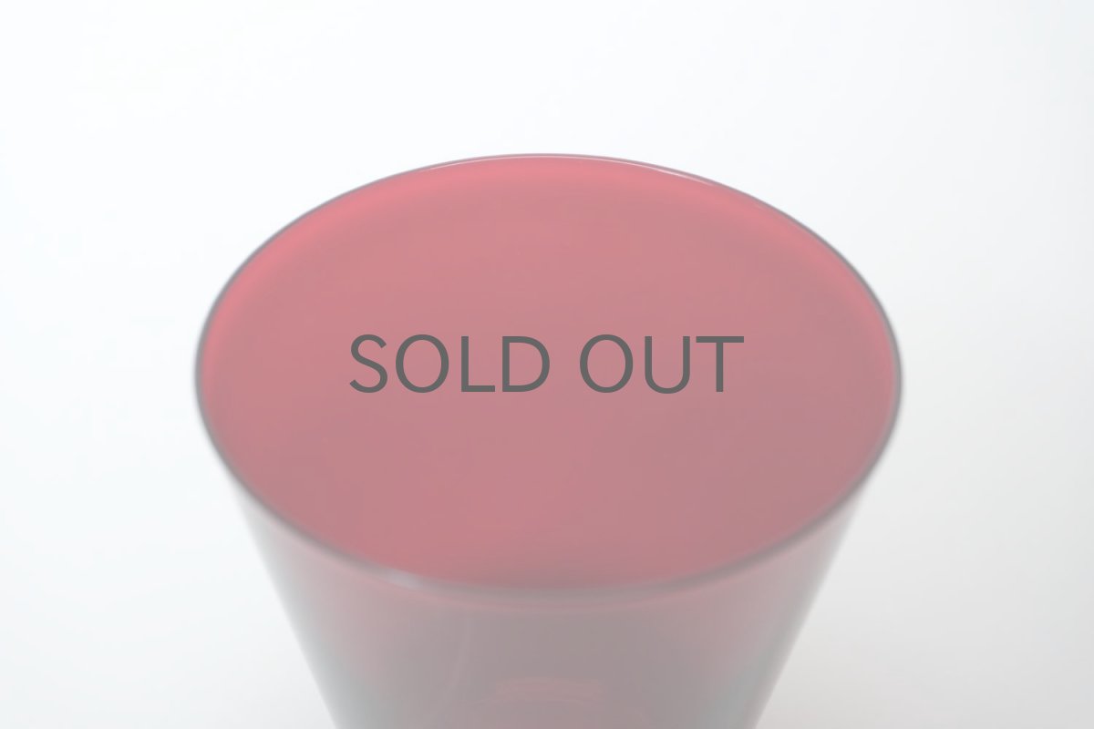 画像2: ビンテージ北欧雑貨/Kaj Franck/カイ・フランク/2744/タンブラー/Mサイズ/Nuutajarvi/ヌータヤルヴィ/レッド/No.1 (2)