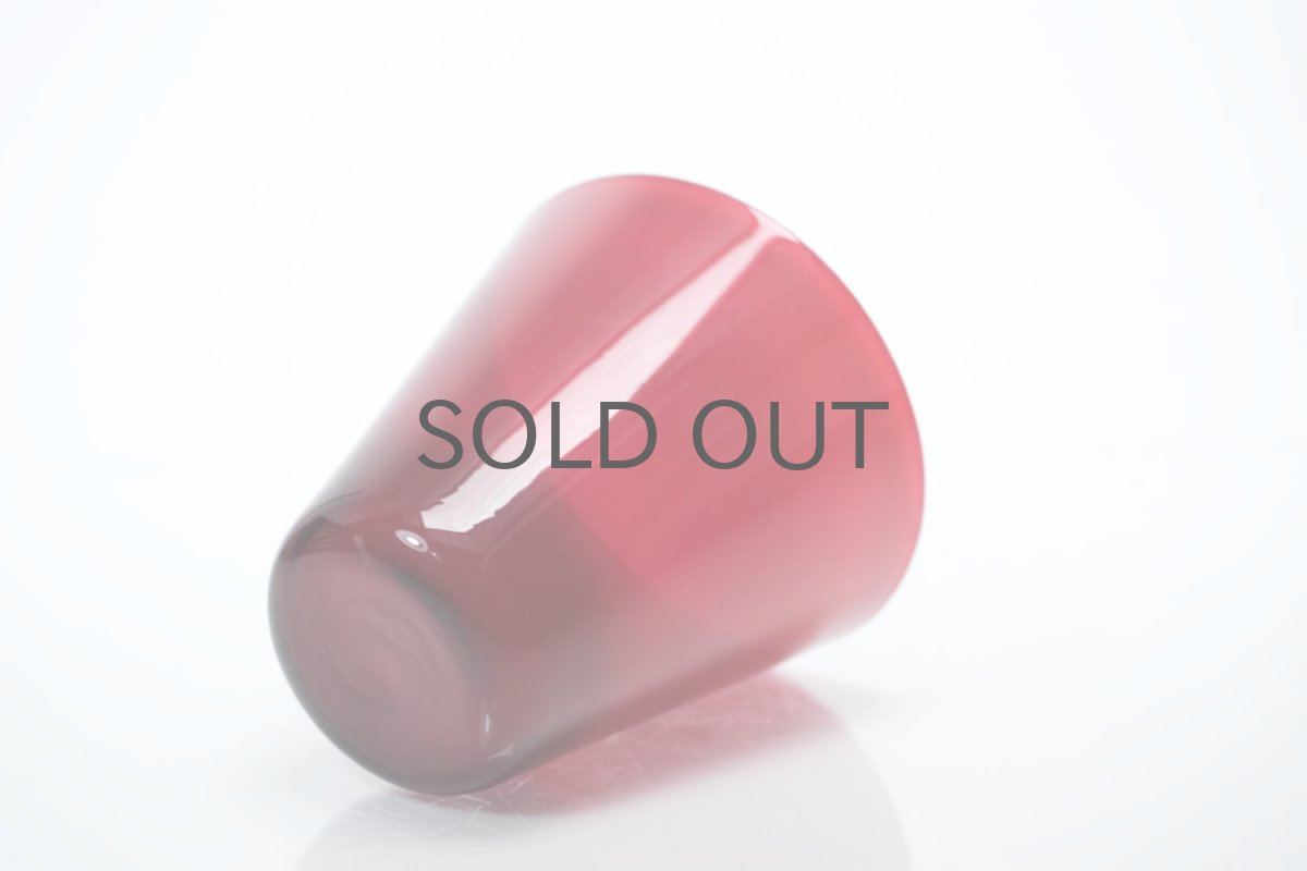 画像4: ビンテージ北欧雑貨/Kaj Franck/カイ・フランク/2744/タンブラー/Mサイズ/Nuutajarvi/ヌータヤルヴィ/レッド/No.1 (4)