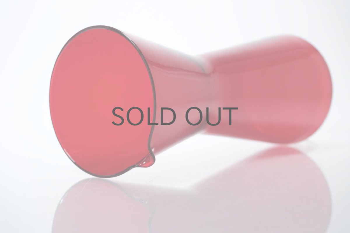 画像2: ビンテージ北欧雑貨/Kaj Franck/カイ・フランク/Nuutajarvi/ヌータヤルヴィ/Kartio/カルティオ/1610/カラフェ/カクテルミキサー/レッド (2)