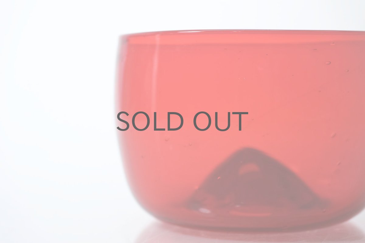 画像2: ビンテージ北欧雑貨/Kaj Franck/カイ・フランク/Nuutajarvi/ヌータヤルヴィ/Art Rosso/アートロッソ/ボウル (2)