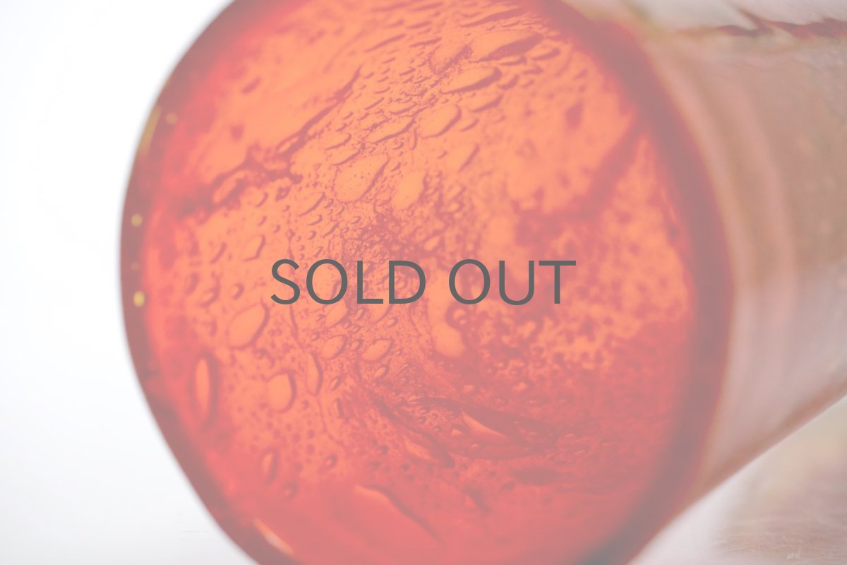 画像7: ビンテージ北欧雑貨/Kaj Franck/カイ・フランク/Nuutajarvi/ヌータヤルヴィ/ユニークピース/アートピース/気泡入り/オレンジ/Pokaali (7)