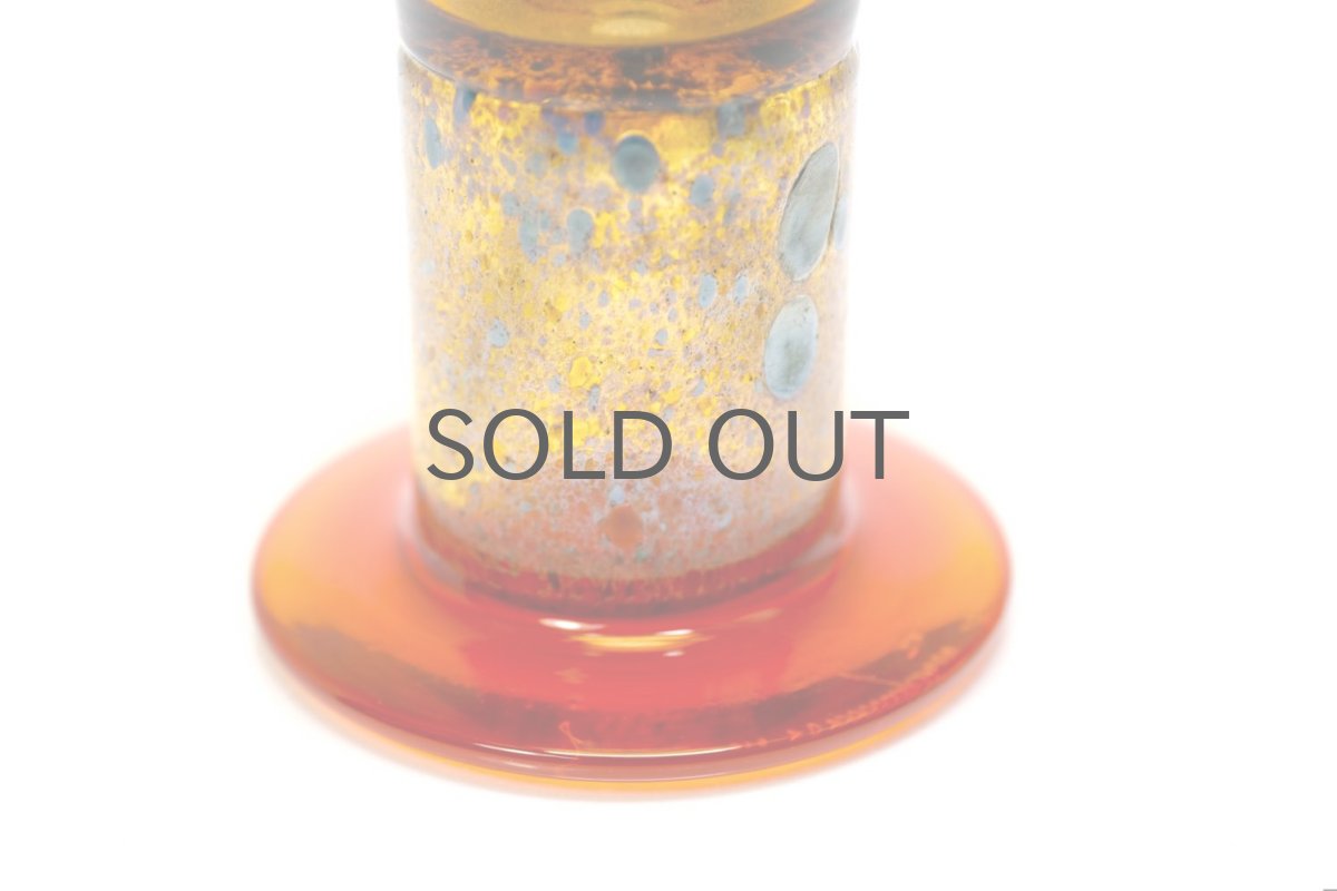 画像3: 価格見直し/Kaj Franck/カイ・フランク/Pokaali/ゴブレット/KF539/N302/Nuutajarvi/ヌータヤルヴィ/アンバー/No.6 (3)