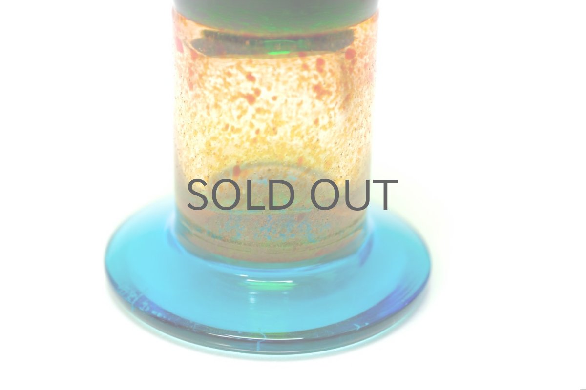 画像3: 価格見直し//Kaj Franck/カイ・フランク/Pokaali/ゴブレット/KF539/N302/Nuutajarvi/ヌータヤルヴィ/グリーン/No.5 (3)