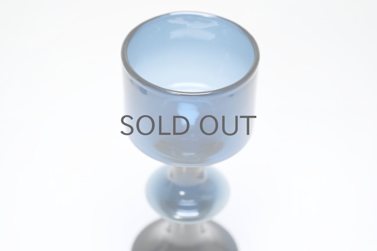 画像2: ビンテージ北欧雑貨/Kaj Franck/カイ・フランク/KF245/Nuutajarvi/ヌータヤルヴィ/ベース/ネイビー (2)