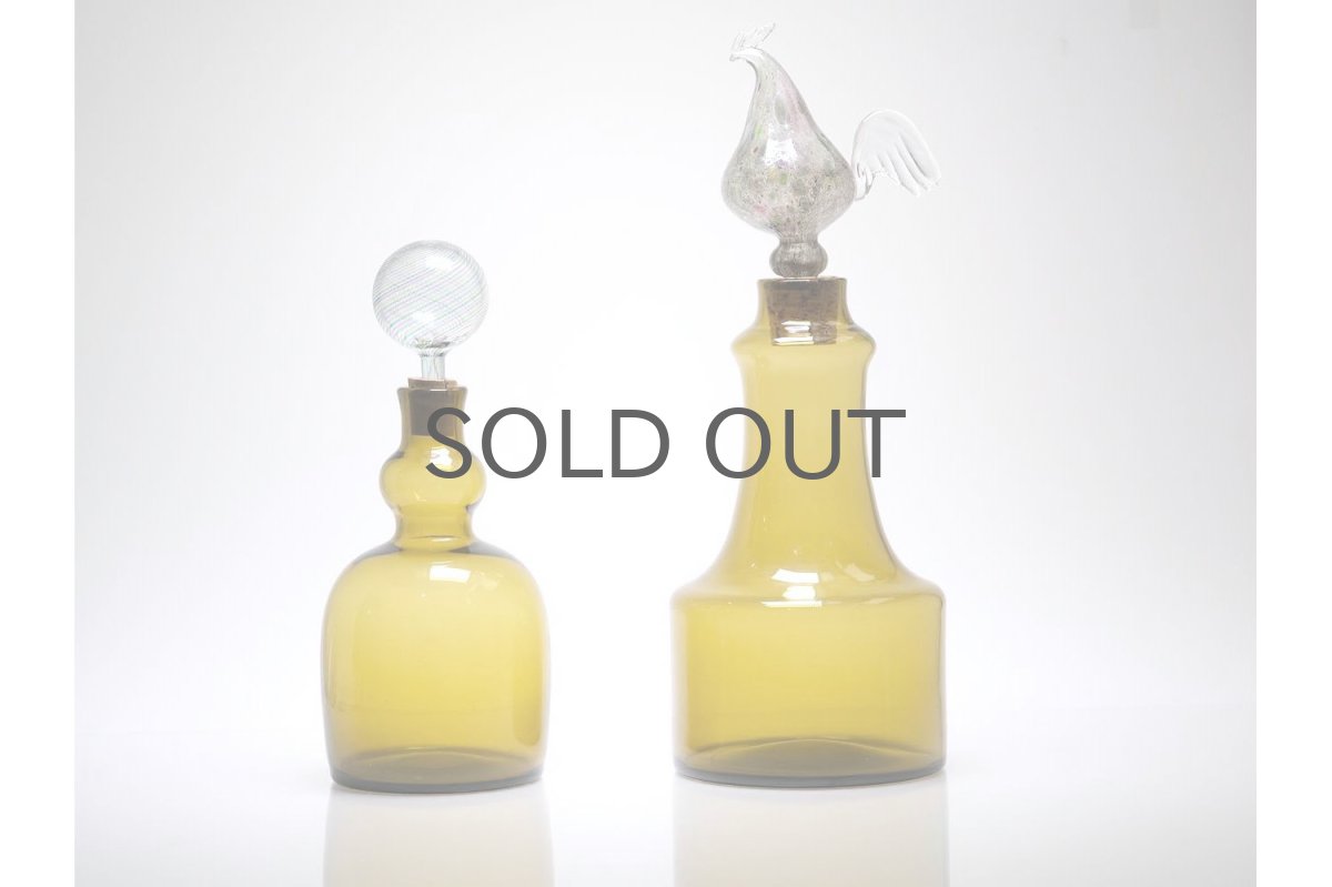 画像10: 北欧ビンテージガラス/Kaj Franck/カイ・フランク/Kukkopullot/KF 502/デキャンタ (10)