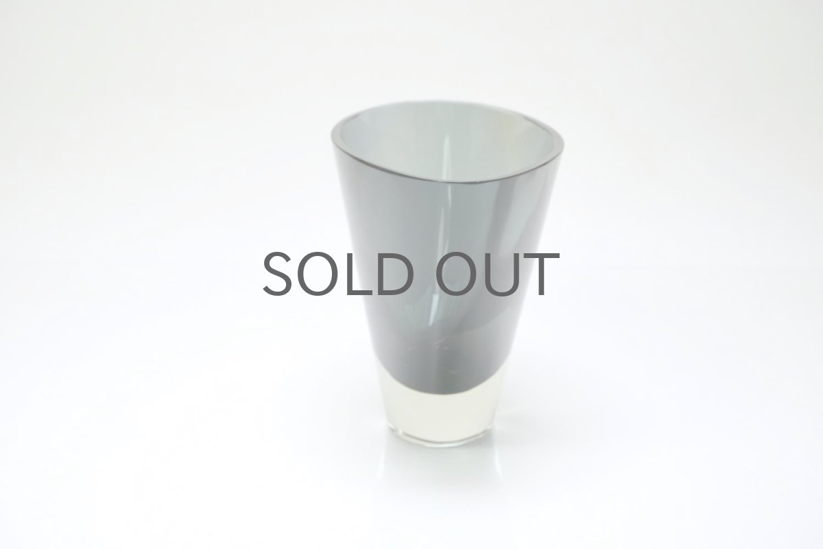 画像5: ビンテージ北欧雑貨/Kaj Franck/カイ・フランク/Nuutajarvi/ヌータヤルヴィ/KF234/楕円形ベース/H10cm (5)