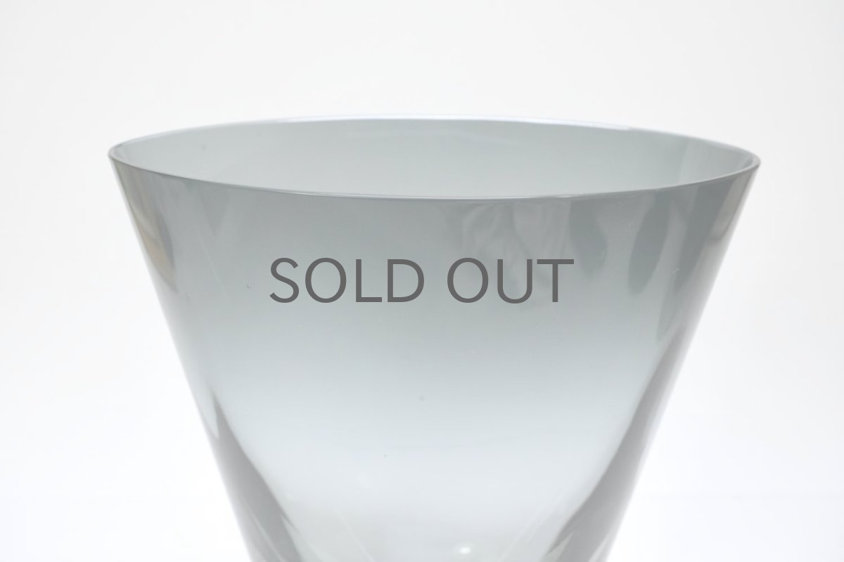 画像3: ビンテージ北欧雑貨/Kaj Franck/カイ・フランク/Nuutajarvi/ヌータヤルヴィ/KF234/楕円形ベース/H17cm (3)