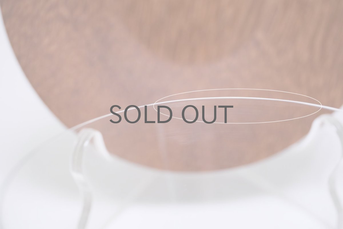 画像4: ビンテージ北欧雑貨/Kaj Franck/カイ・フランク/1369/Nuutajarvi/ヌータヤルヴィ/グラス&チークソーサー/No.3 (4)