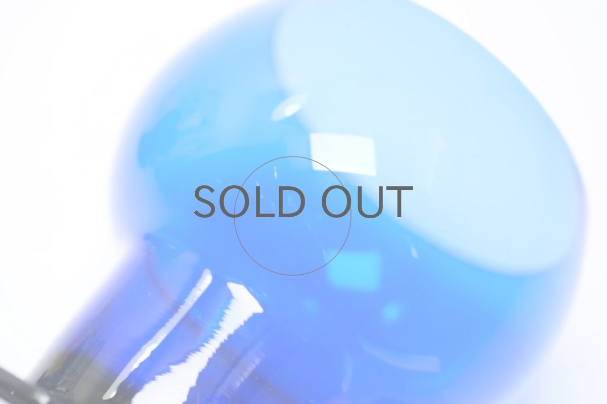 画像3: ビンテージ北欧雑貨/Kaj Franck/カイ・フランク/Wineglass 1111/Nuutajarvi/ヌータヤルヴィ/ワイングラス/ブルー/No.2 (3)