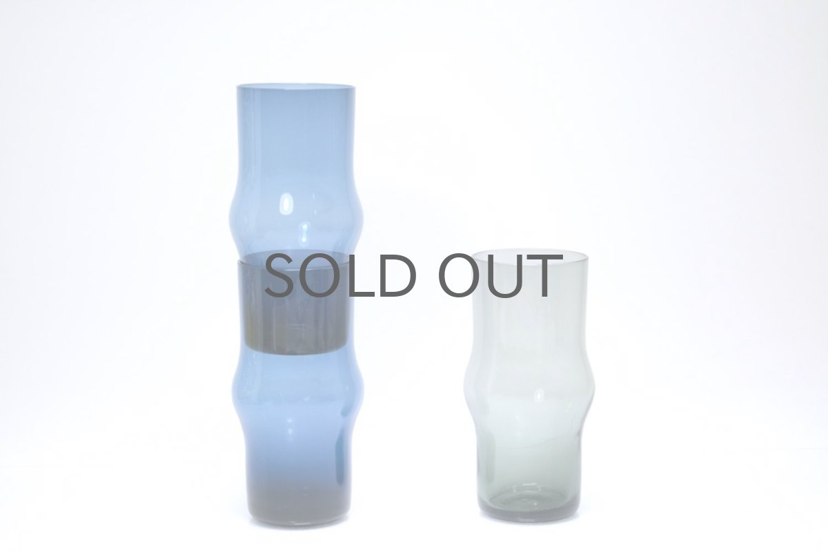 画像5: ビンテージ北欧雑貨/Kaj Franck/カイ・フランク/1711/タンブラー/Nuutajarvi/ニュータヤルヴィ/ダークブルー (5)