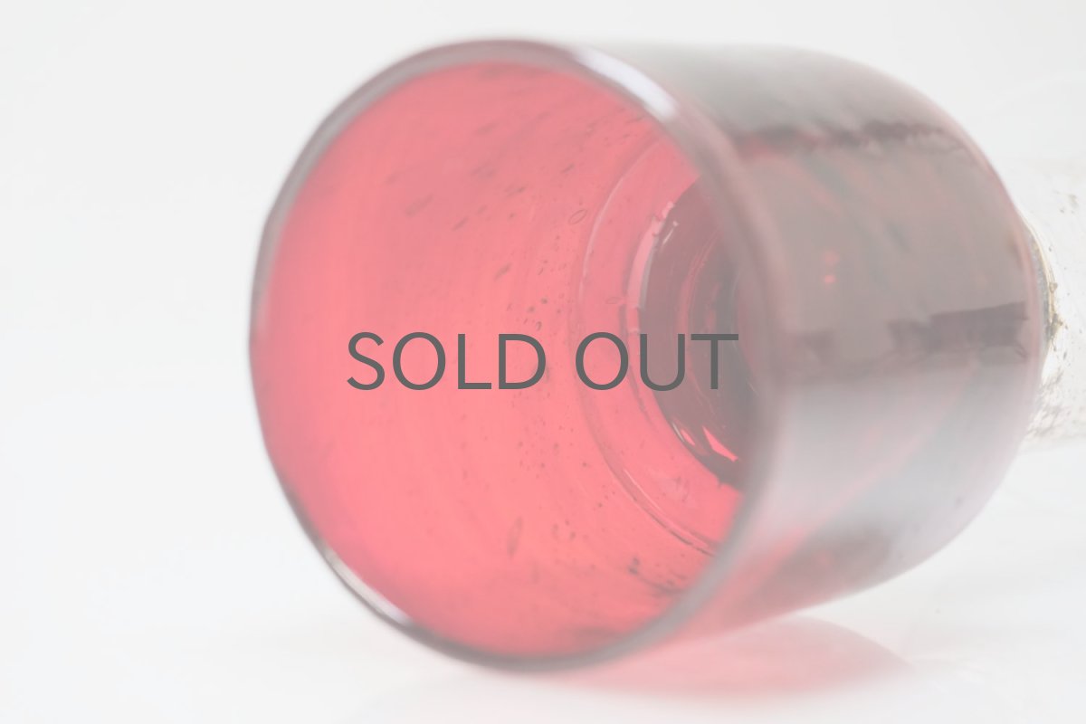 画像5: Kaj Franck/カイ・フランク/Pokaali/ゴブレット/KF486/Nuutajarvi/ヌータヤルヴィ/ユニークピース/レッド (5)