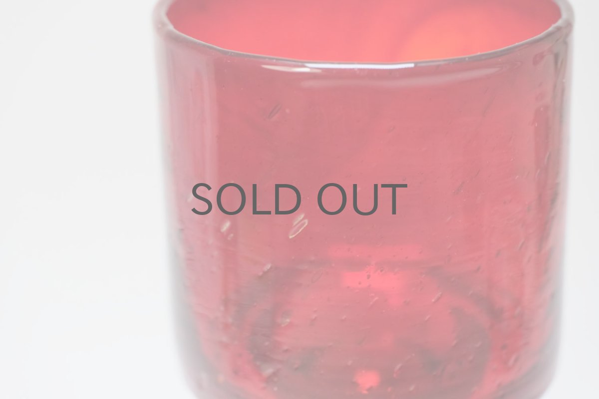 画像3: Kaj Franck/カイ・フランク/Pokaali/ゴブレット/KF486/Nuutajarvi/ヌータヤルヴィ/ユニークピース/レッド (3)