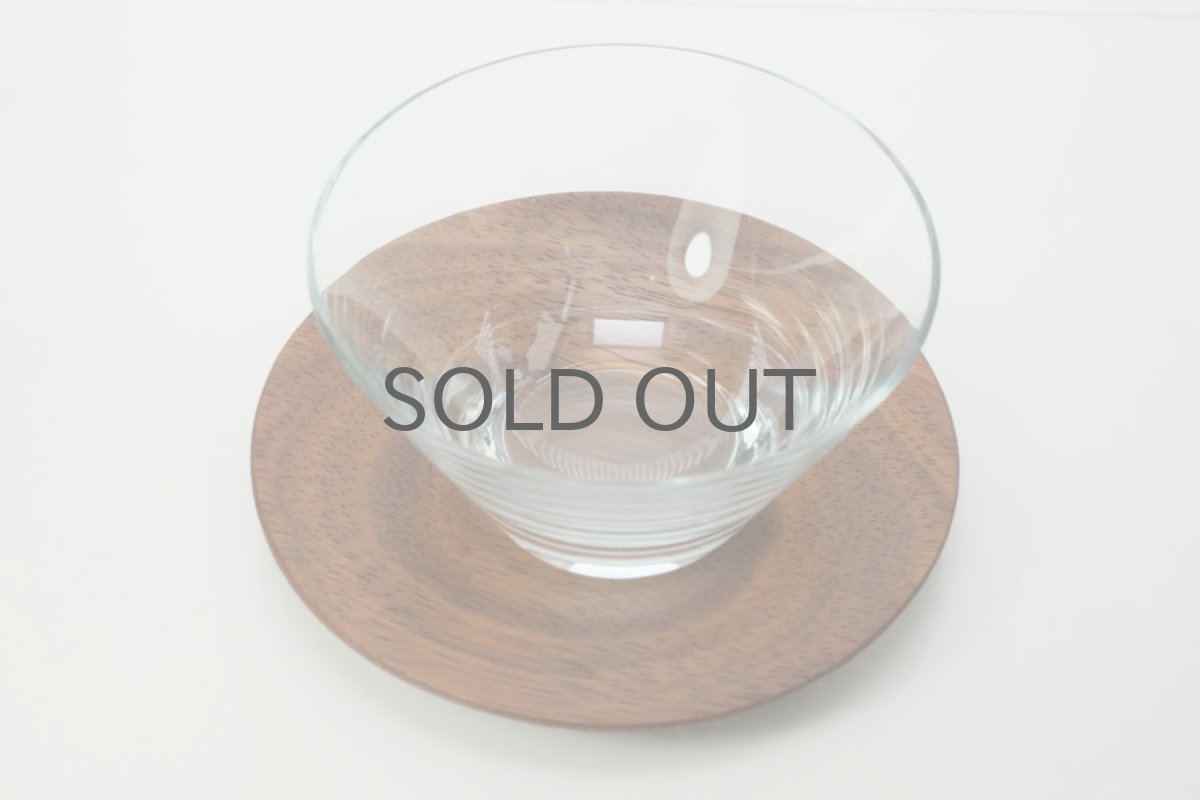 画像3: ビンテージ北欧雑貨/Kaj Franck/カイ・フランク/1369/Nuutajarvi/ヌータヤルヴィ/グラス&チークソーサー/No.1 (3)