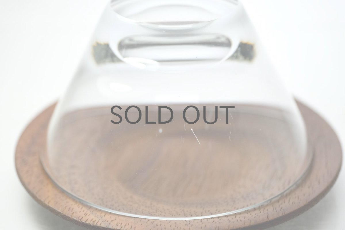 画像5: ビンテージ北欧雑貨/Kaj Franck/カイ・フランク/1369/Nuutajarvi/ヌータヤルヴィ/グラス&チークソーサー/No.1 (5)