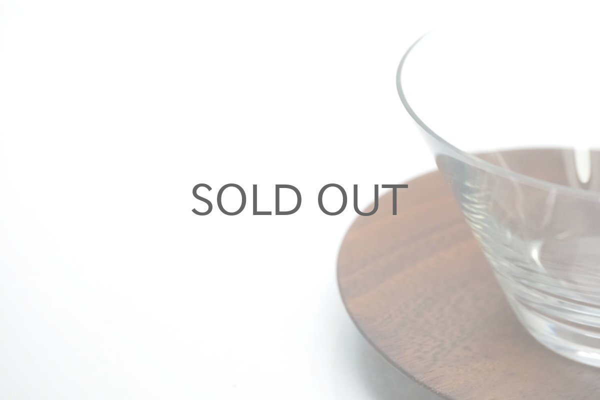 画像2: ビンテージ北欧雑貨/Kaj Franck/カイ・フランク/1369/Nuutajarvi/ヌータヤルヴィ/グラス＆チークソーサー/No.1 (2)