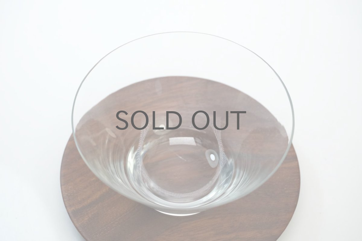 画像2: ビンテージ北欧雑貨/Kaj Franck/カイ・フランク/1369/Nuutajarvi/ヌータヤルヴィ/グラス&チークソーサー/No.4 (2)