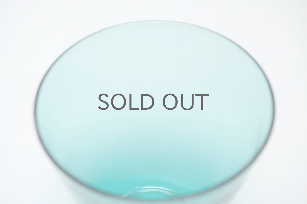 画像5: ビンテージ北欧雑貨/Kaj Franck/カイ・フランク/2744/タンブラー/H8cm/Nuutajarvi/ヌータヤルヴィ/ターコイズブルー (5)