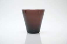 画像1: ビンテージ北欧雑貨/Kaj Franck/カイ・フランク/2744/タンブラー/H8cm/Nuutajarvi/ヌータヤルヴィ/ワイン/No.1 (1)