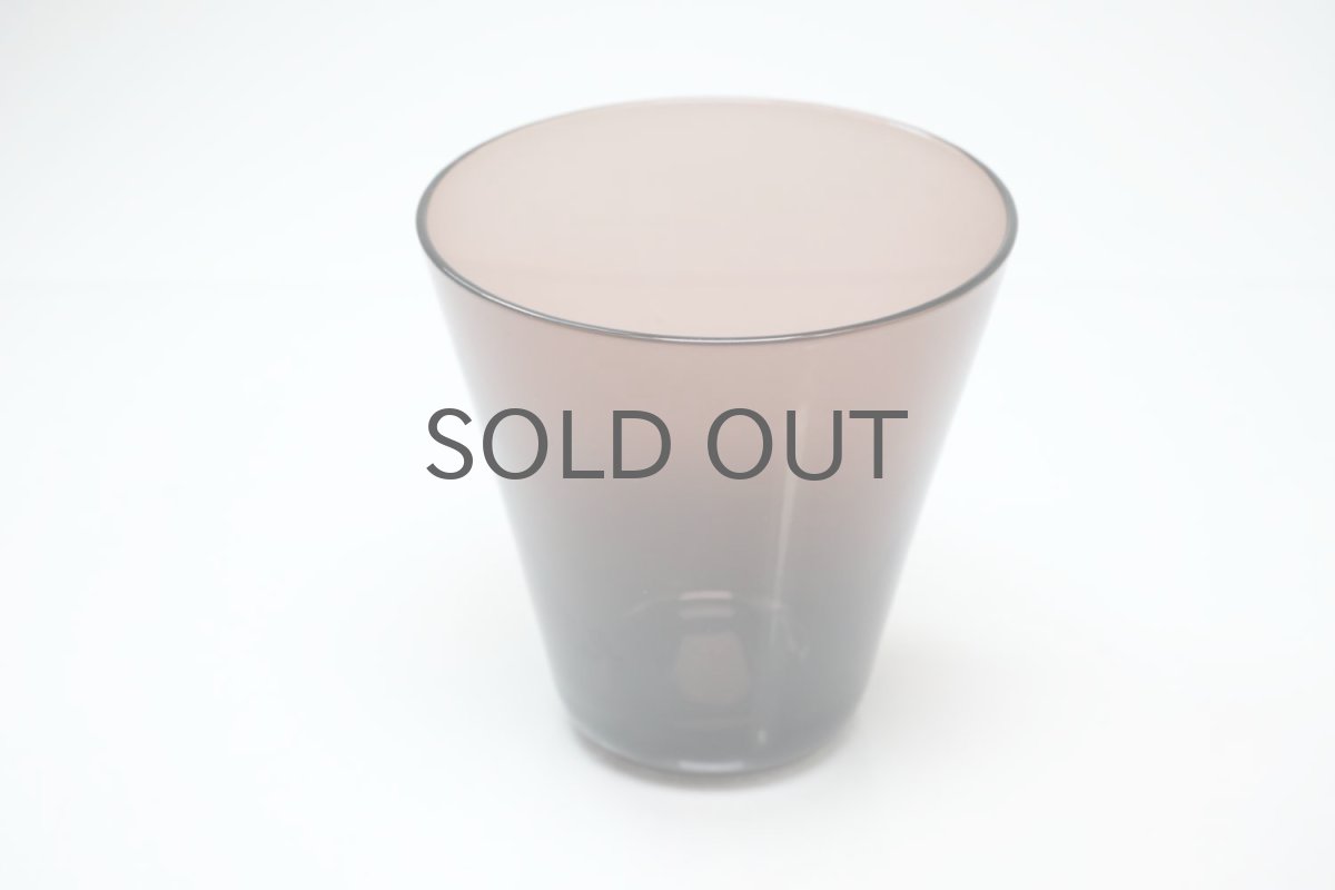 画像2: ビンテージ北欧雑貨/Kaj Franck/カイ・フランク/2744/タンブラー/H8cm/Nuutajarvi/ヌータヤルヴィ/ワイン/No.2 (2)