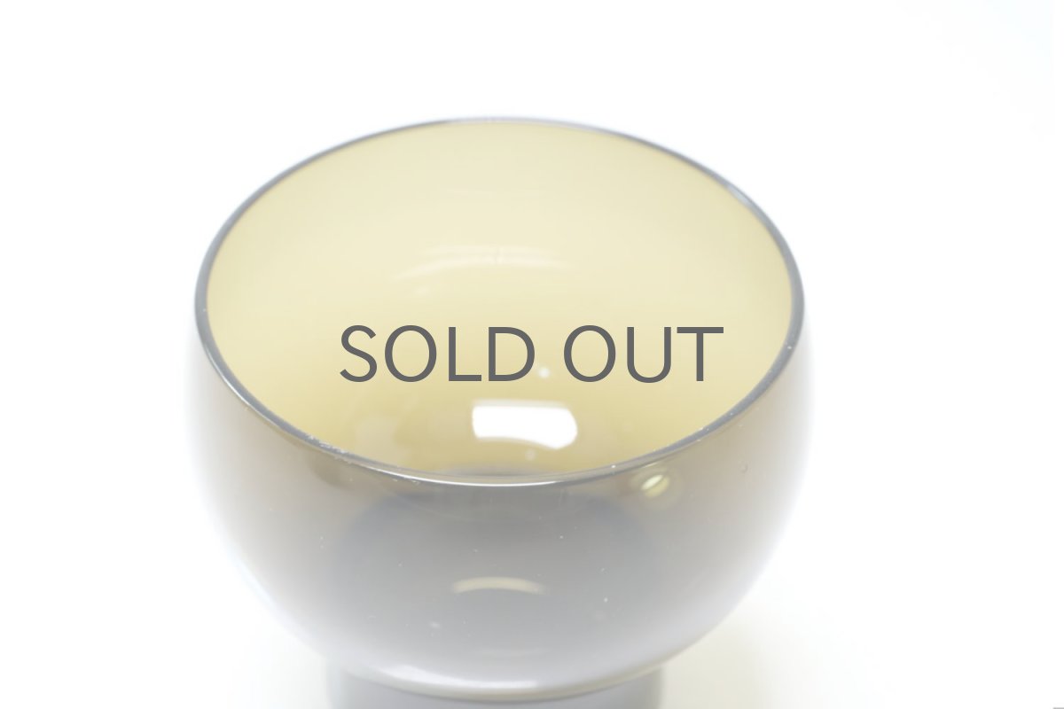 画像2: ビンテージ北欧雑貨/Kaj Franck/カイ・フランク/カクテルグラス/1119/Lサイズ/オリーブ/No.2 (2)