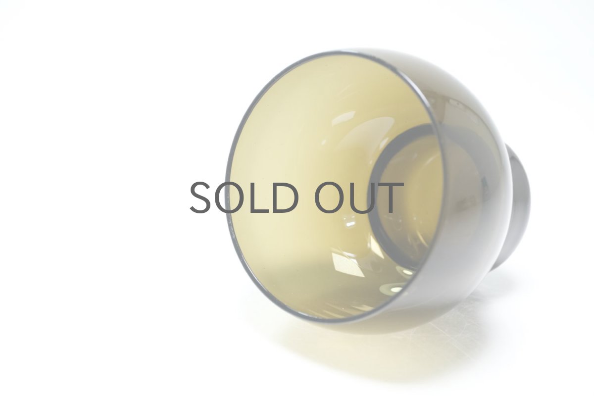 画像5: ビンテージ北欧雑貨/Kaj Franck/カイ・フランク/カクテルグラス/1119/Lサイズ/オリーブ/No.2 (5)