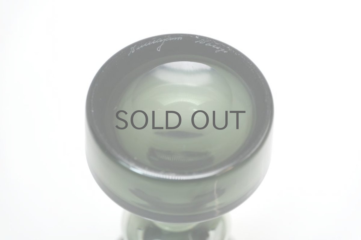 画像4: ビンテージ北欧雑貨/Kaj Franck/カイ・フランク/KF245/Nuutajarvi/ヌータヤルヴィ/ベース/ダークグレイ/No.３ (4)