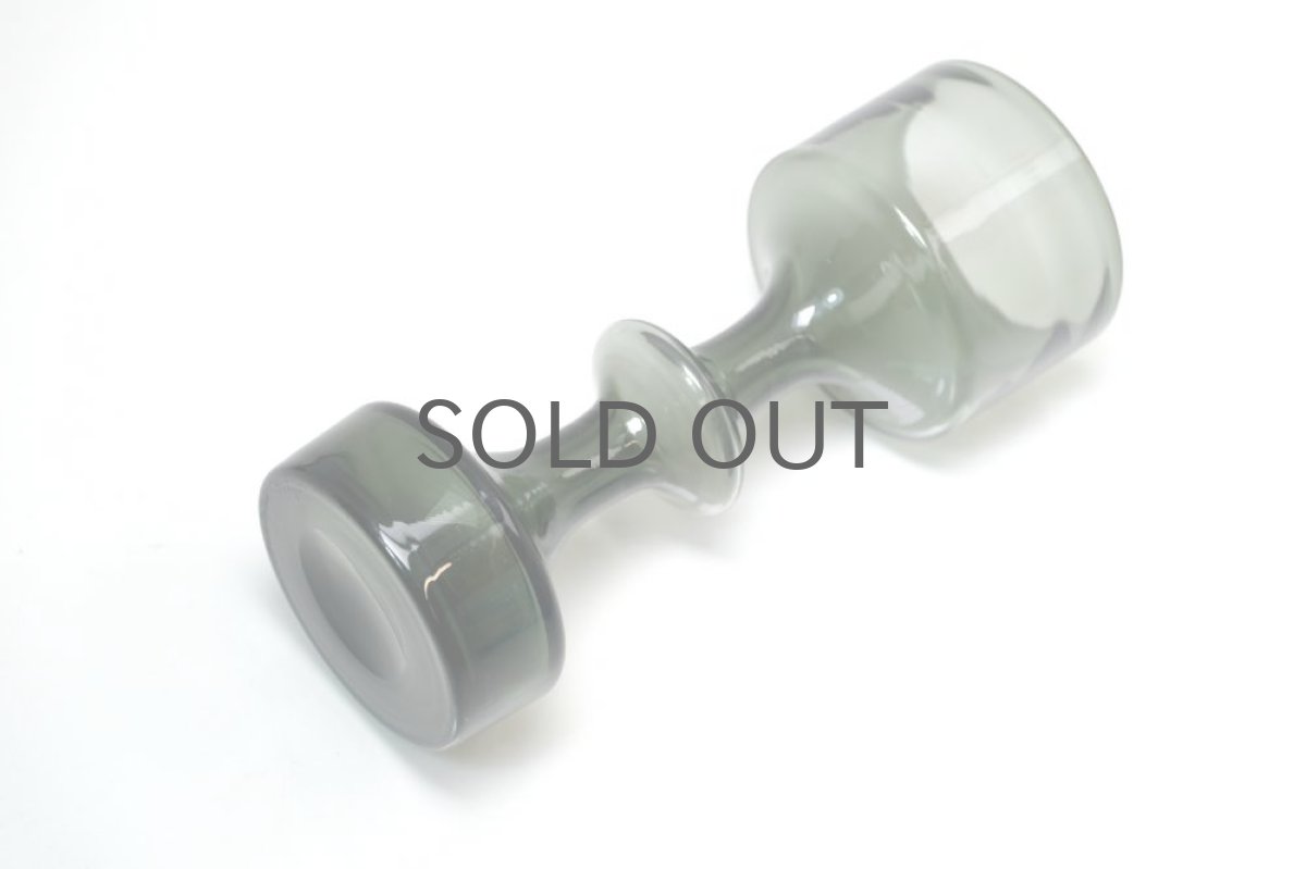 画像3: ビンテージ北欧雑貨/Kaj Franck/カイ・フランク/KF245/Nuutajarvi/ヌータヤルヴィ/ベース/ダークグレイ/No.３ (3)